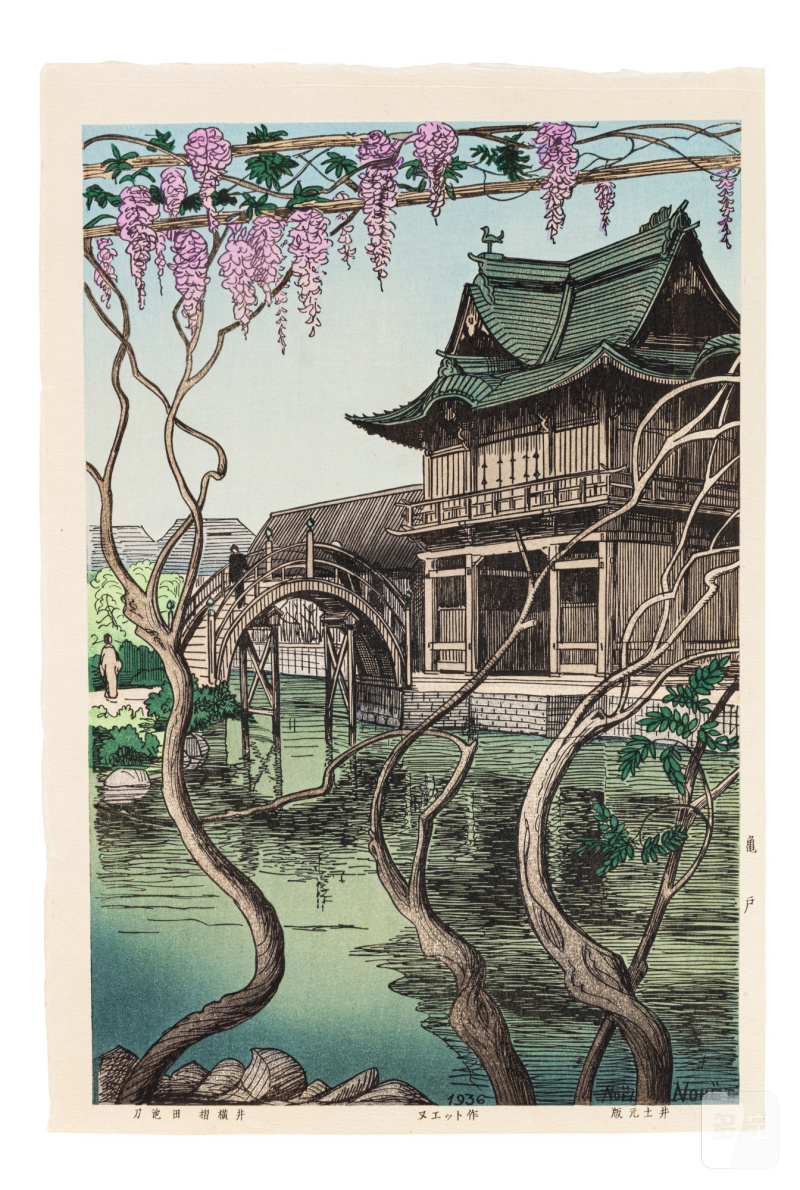 Noël Nouët (1885-1969) | The complete set of Scenes of Tokyo, Twenty-four Views (Tokyo fukei zen nijuyonmai) | Showa period, 20th century - 图15